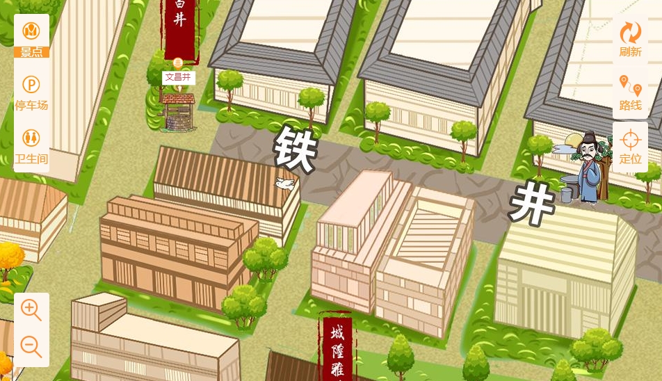 惠城智慧景区：手绘地图与语音导览的完美融合